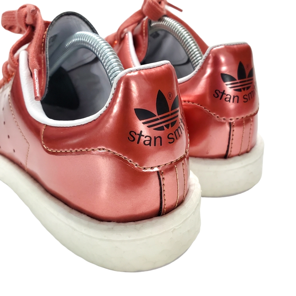 🆕 ADIDAS Stan Smith BOOST Metallic Sneakers - Picture 8 of 10